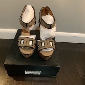 LAMB “Iva” wedge sandal, Size 7, Used